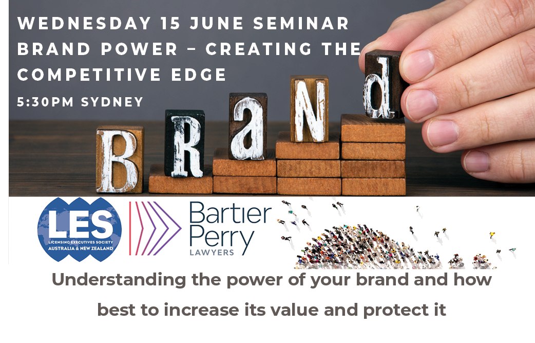 Understanding the power of your brand and how best to increase its value and protect it seminar